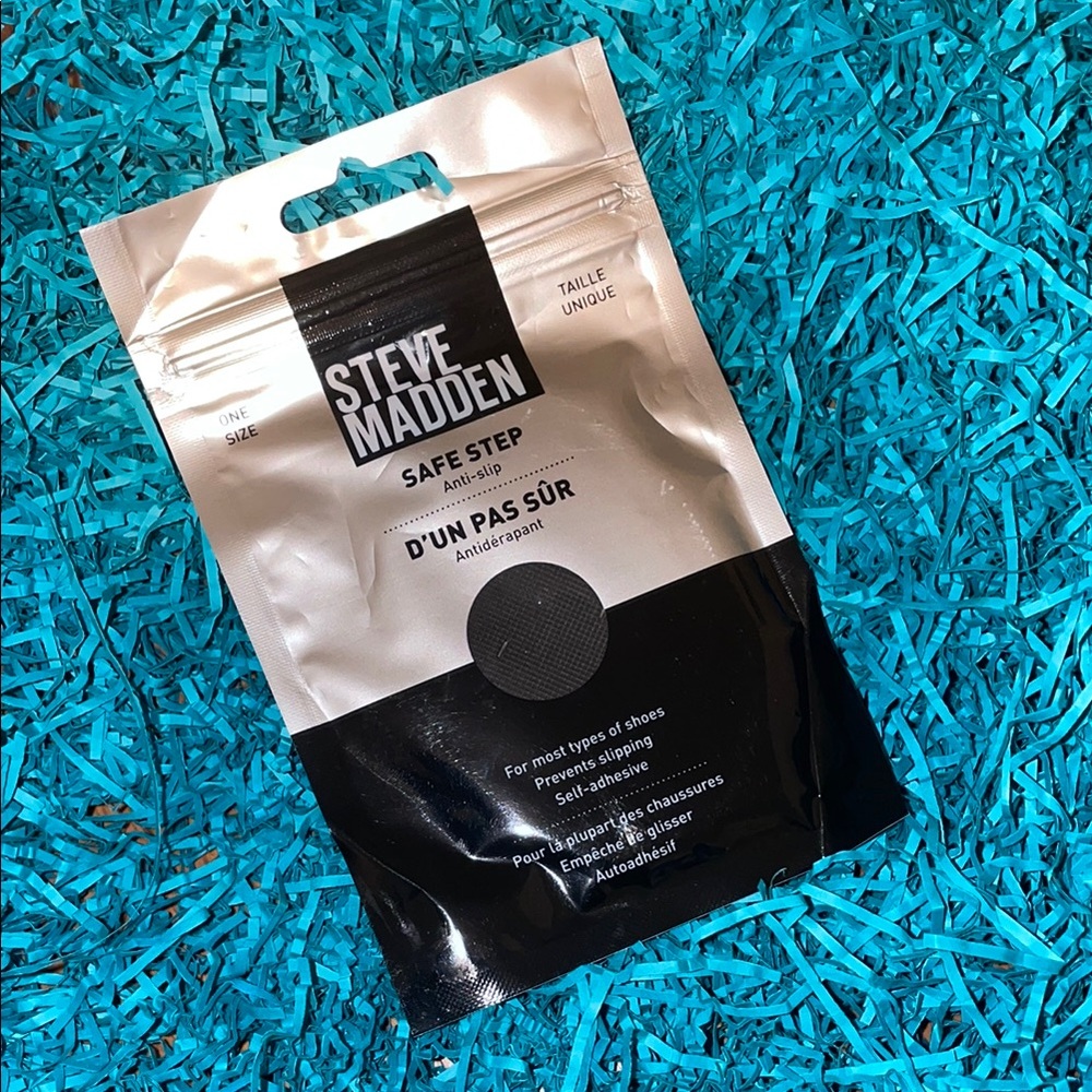 Steve Madden Black Anti-Slip Safe-Step